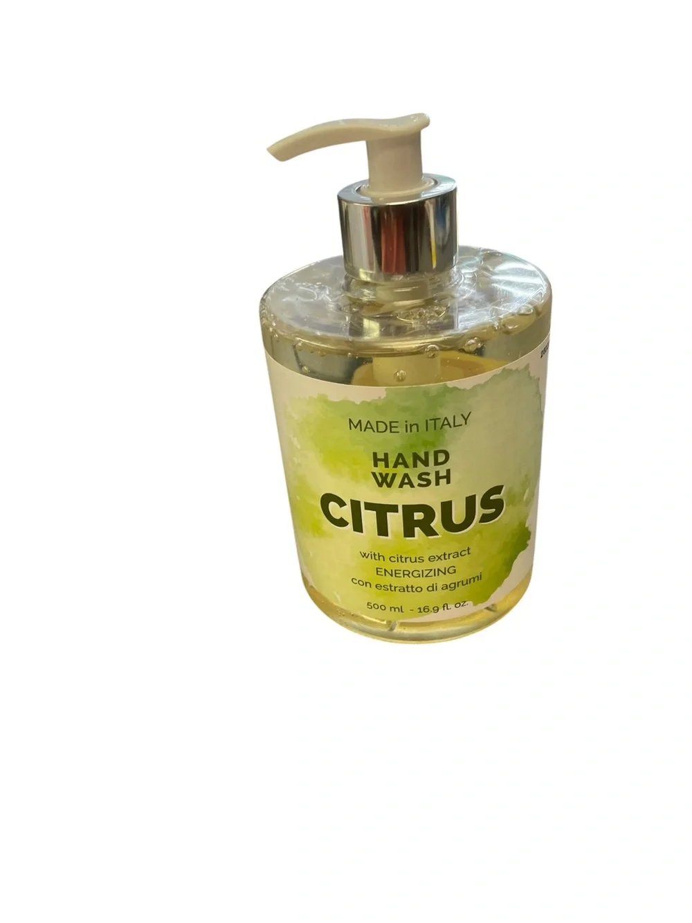 Citrus Hand Wash Gel - Energizing Yellow